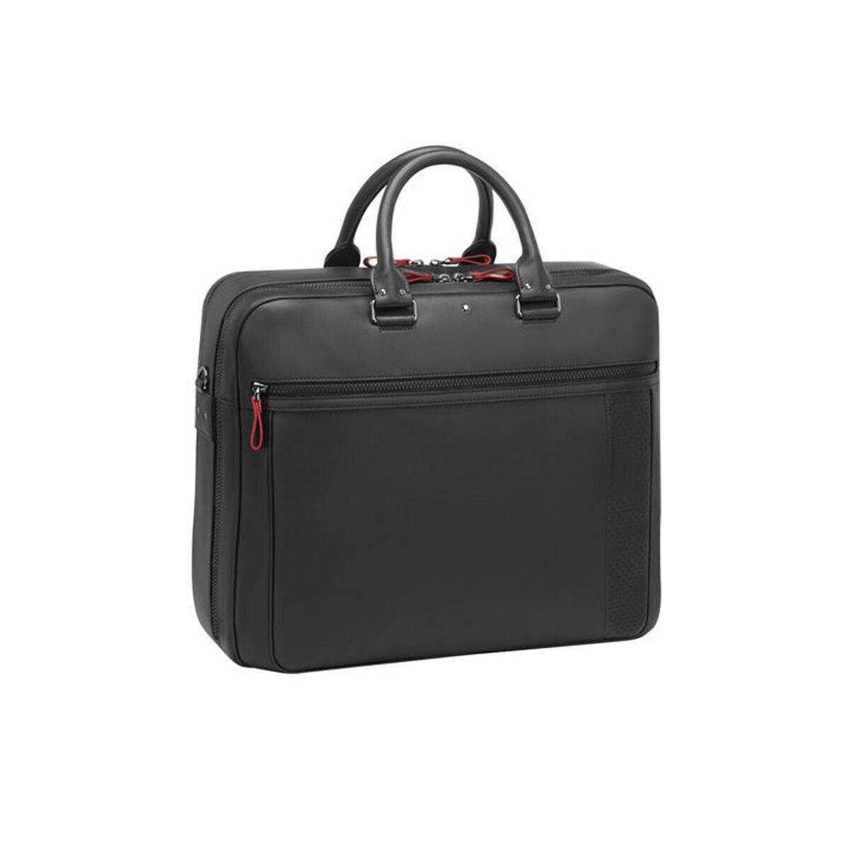 Montblanc Urban Racing Spirit Men`s Black 48H Bag / Document Case 118706