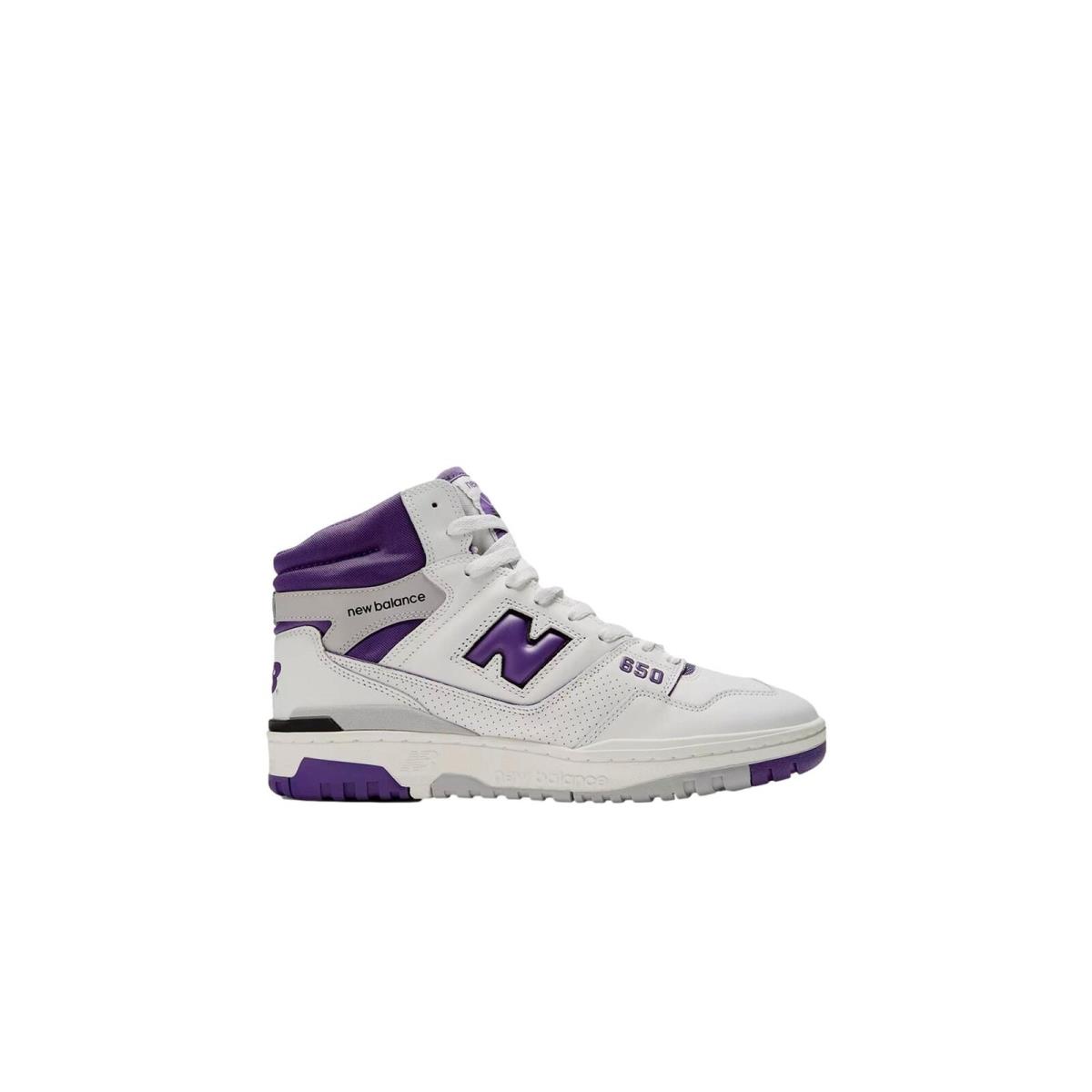 New Balance 650R White/purple BB650RCF Men`s