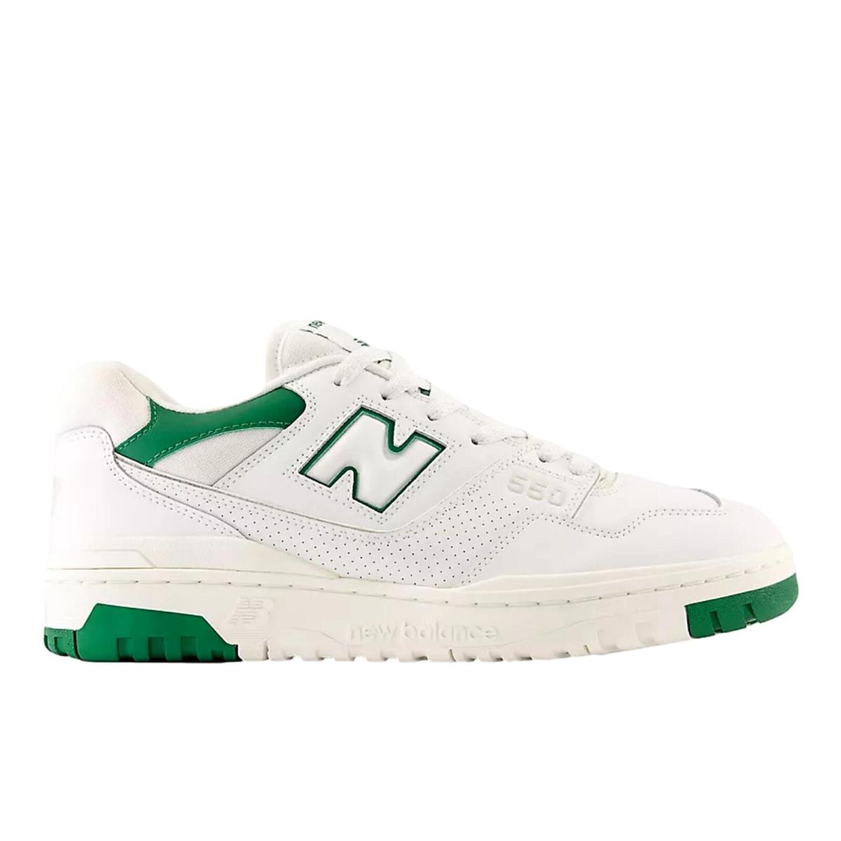 New Balance 550 White/green BB550SWB Men`s