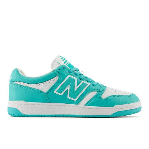 New Balance Unisex 480 Airyteal/White