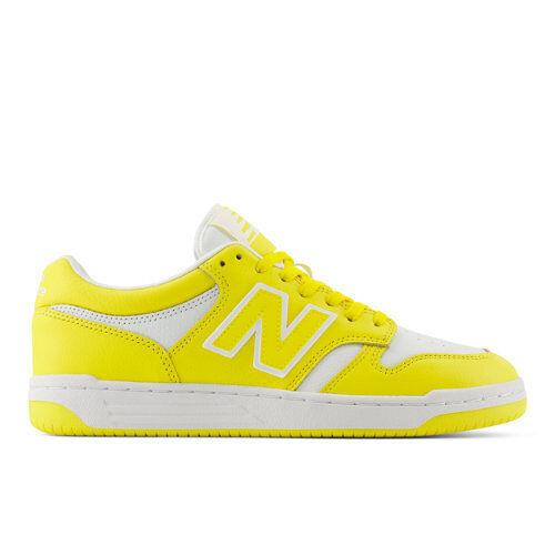 New Balance Unisex 480 Lemon Zest/White
