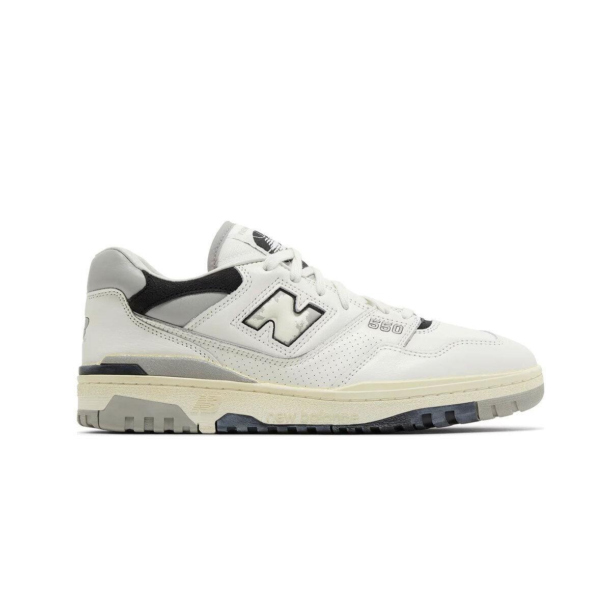 New Balance Men`s 550 Vintage Pack Concrete BB550VGB Sea Salt/black SZ 7-13