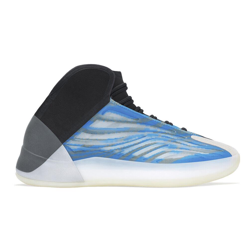 Adidas Yeezy Qntm Basketball Mens Blue Sneakers Athletic Shoes GZ8872 - Blue