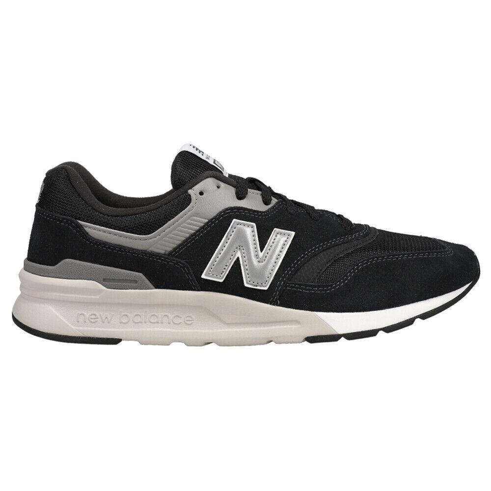 New Balance 997H Lace Up Mens Black Silver Sneakers Casual Shoes CM997HCC