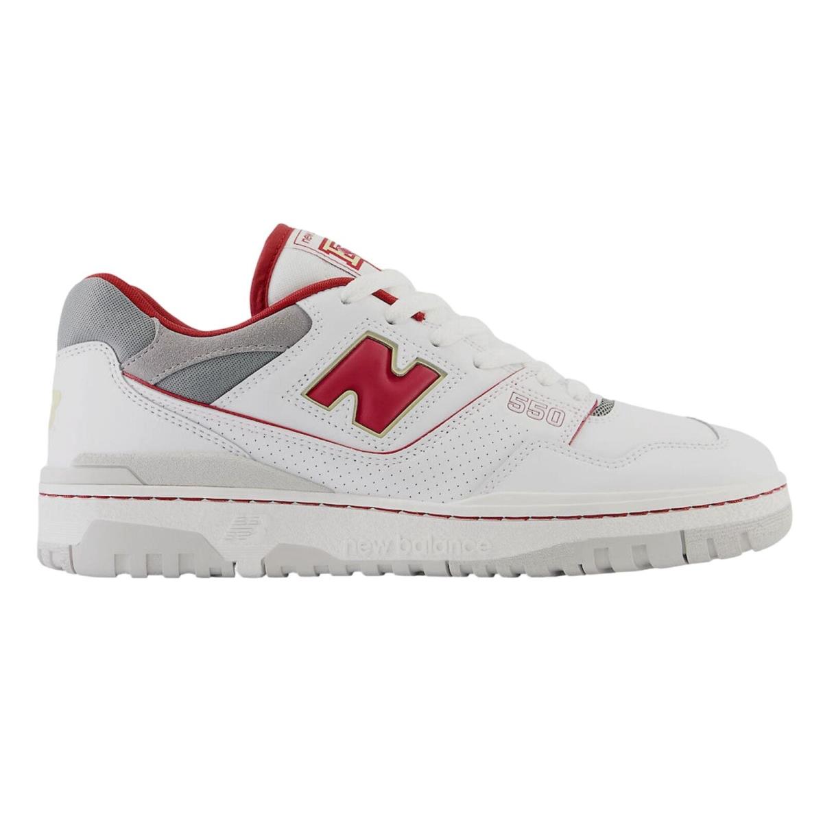 New Balance 550 Boston College White/grey-red BB550BC Men`s