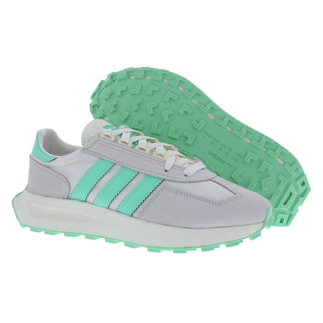 Adidas Retropy E5 Womens Shoes - Core White/Pulse Mint/Pulse Mint, Main: Grey