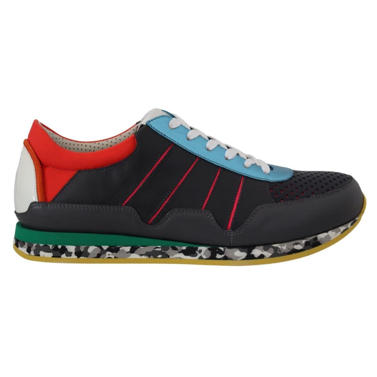 Dolce Gabbana Multicolor Sport Low Top Shoes Sneakers