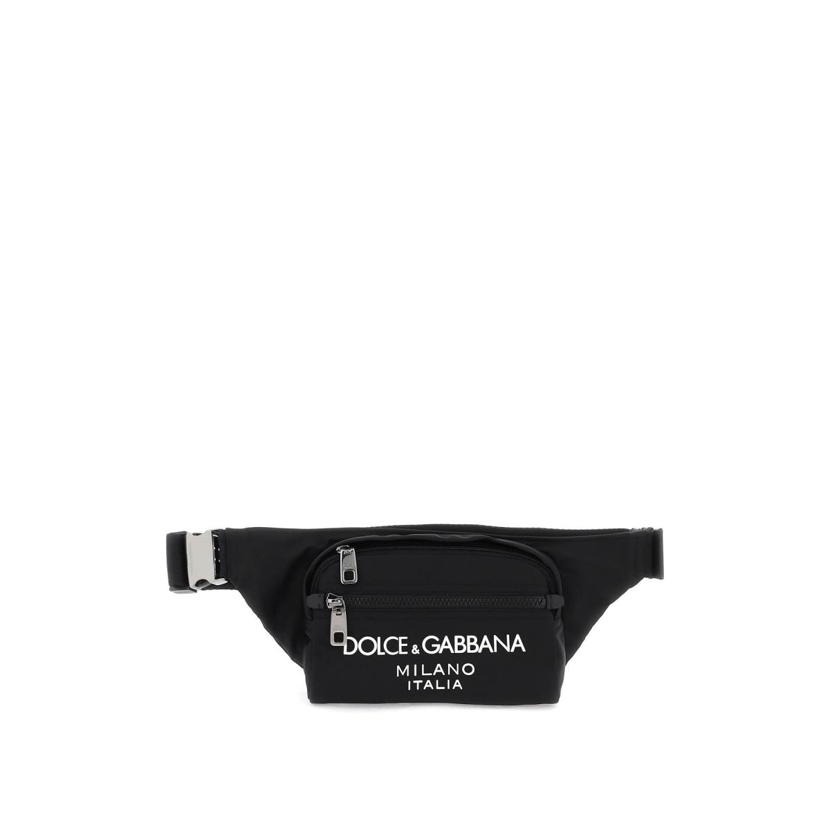 Dolce Gabbana Nylon Beltpack Bag Logo