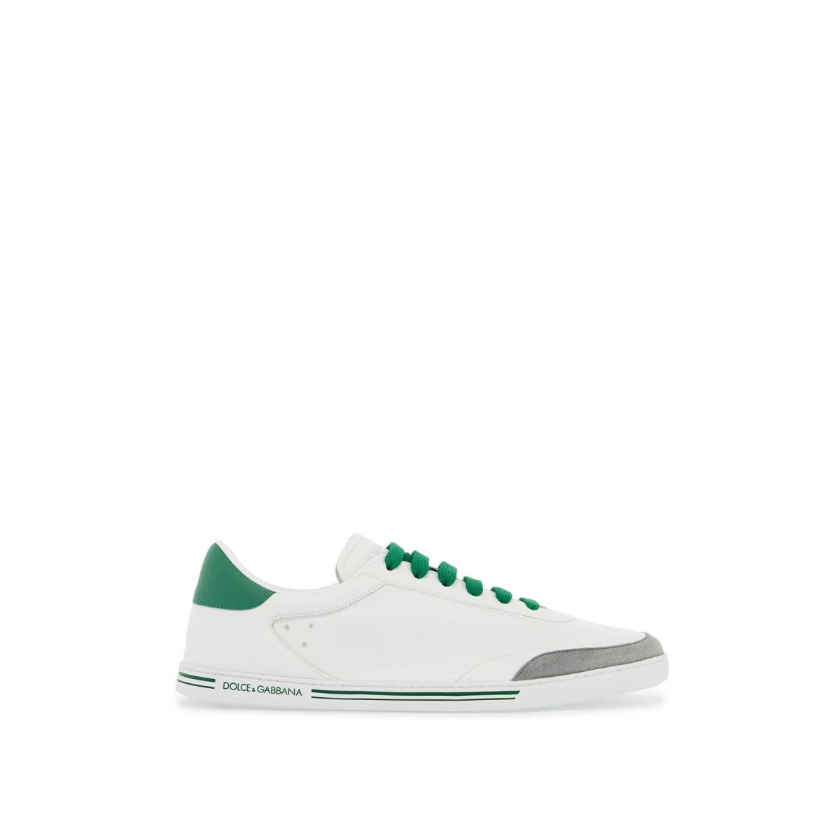 Dolce Gabbana Leather Saint Tropez Sneakers In Shoes For Men