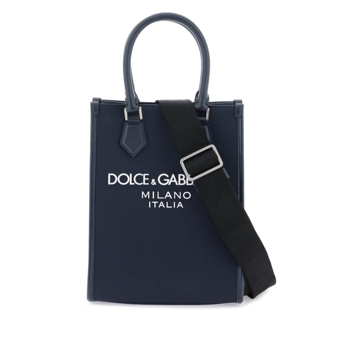 Dolce Gabbana Small Nylon Tote Bag Logo