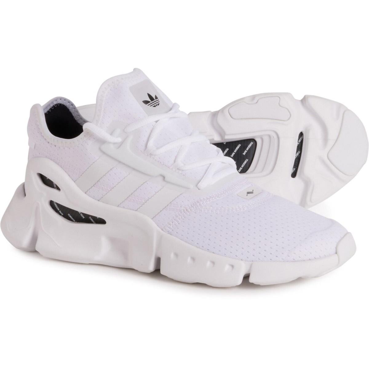 Men`s Adidas Originals Adifom Flux Sneakers Footwear White - Footwear White