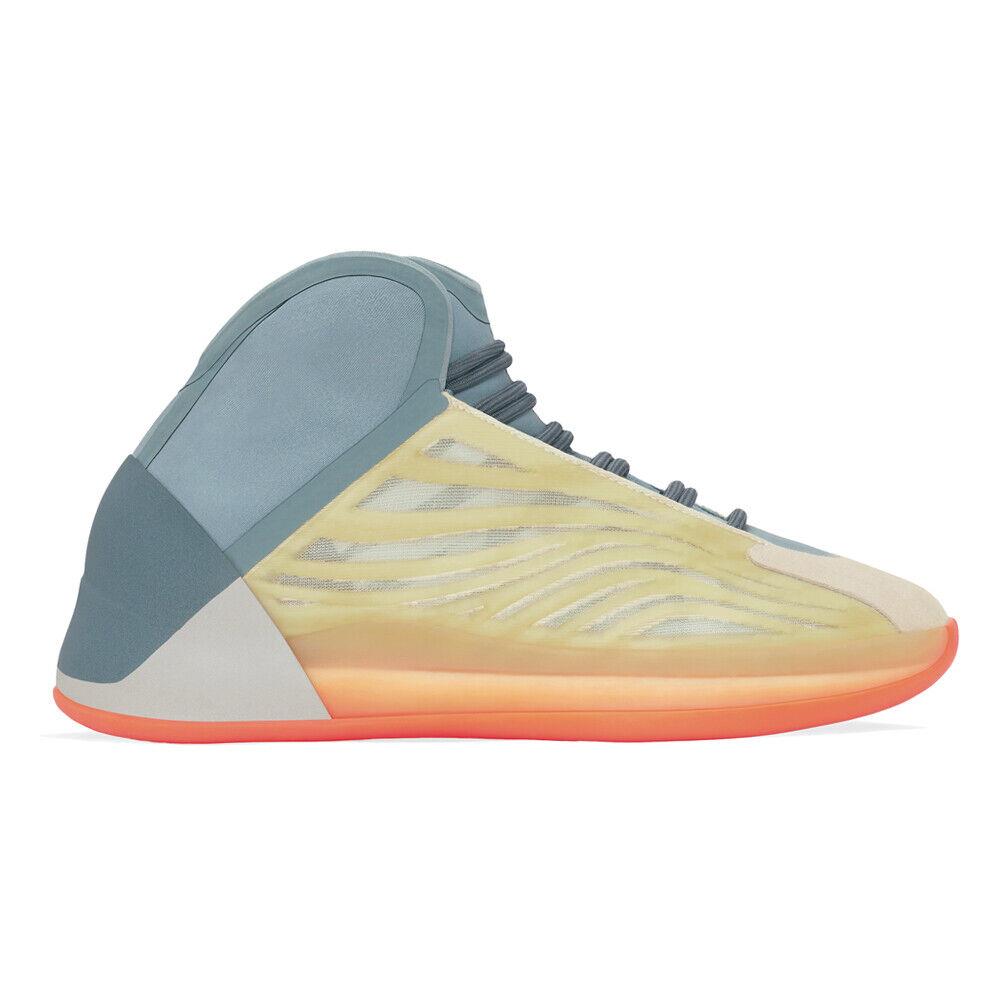 Adidas Yeezy Qntm Basketball Mens Multi Sneakers Athletic Shoes HP6595 - Multi