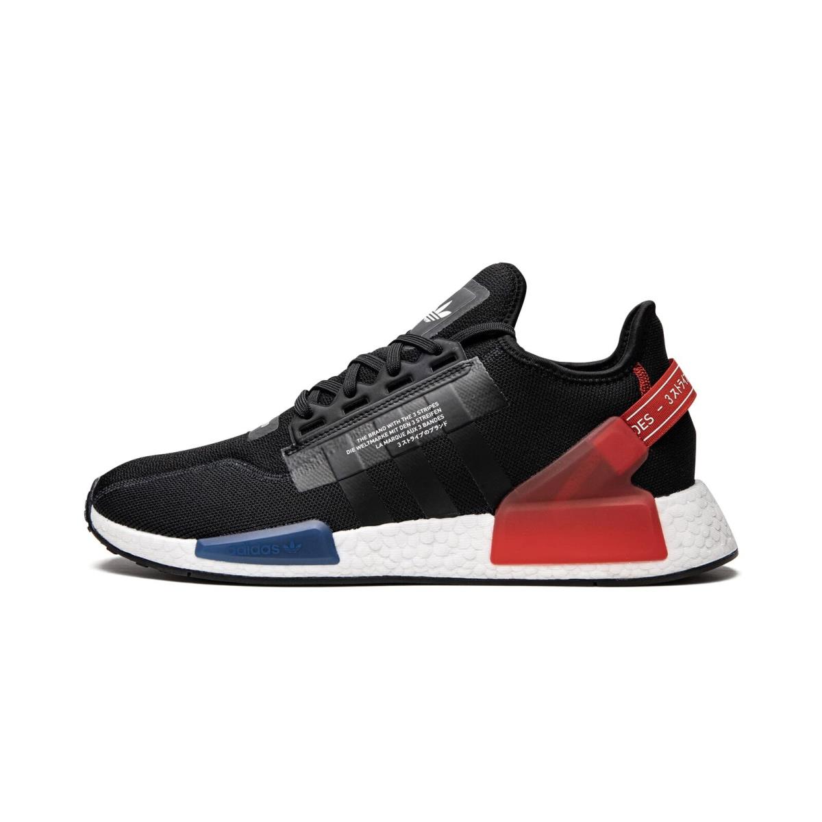 Adidas Mens NMD_R1 V2 Running Shoes Black/white GY6162