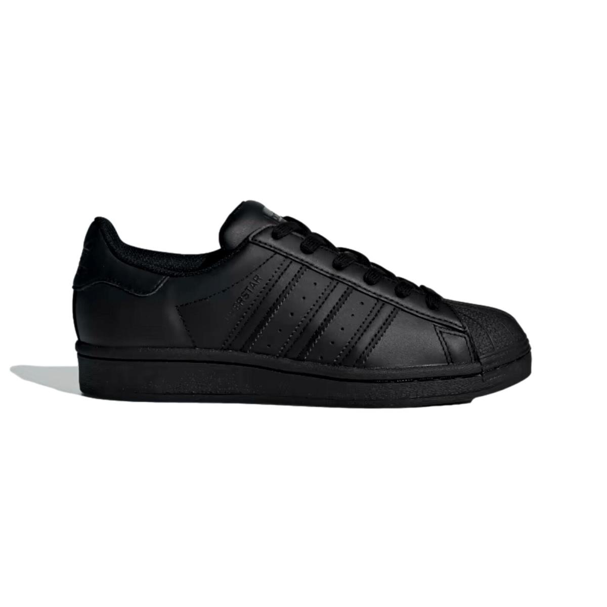 Adidas Superstar J Core Black/core Black-core Black FU7713 Grade-school