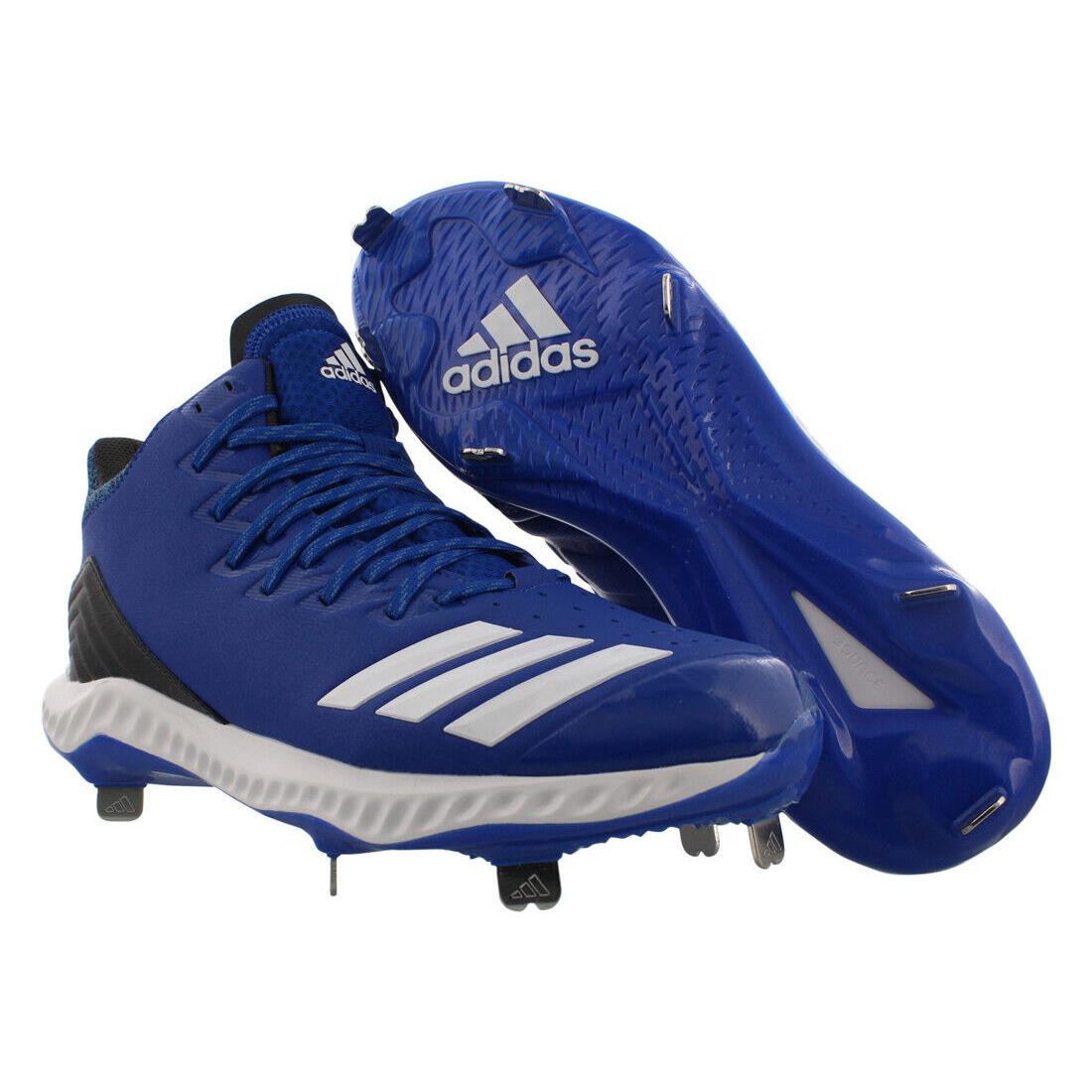 Adidas Icon Bounce Mid Mens Shoes - Collegiate Royal/Footwear White/Carbon, Main: Blue