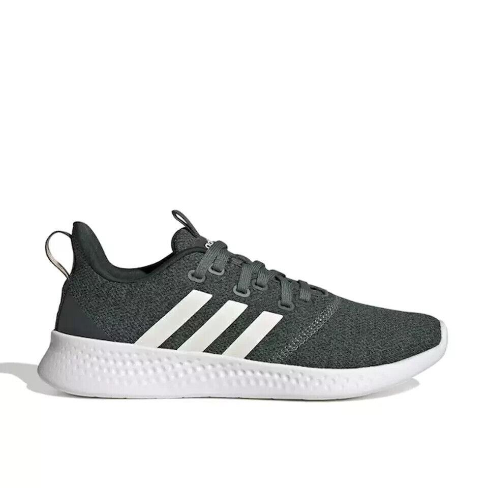 Adidas Puremotion GV8924 Sneakers Women`s 7.5 Green White Running Shoes TF854 - Green