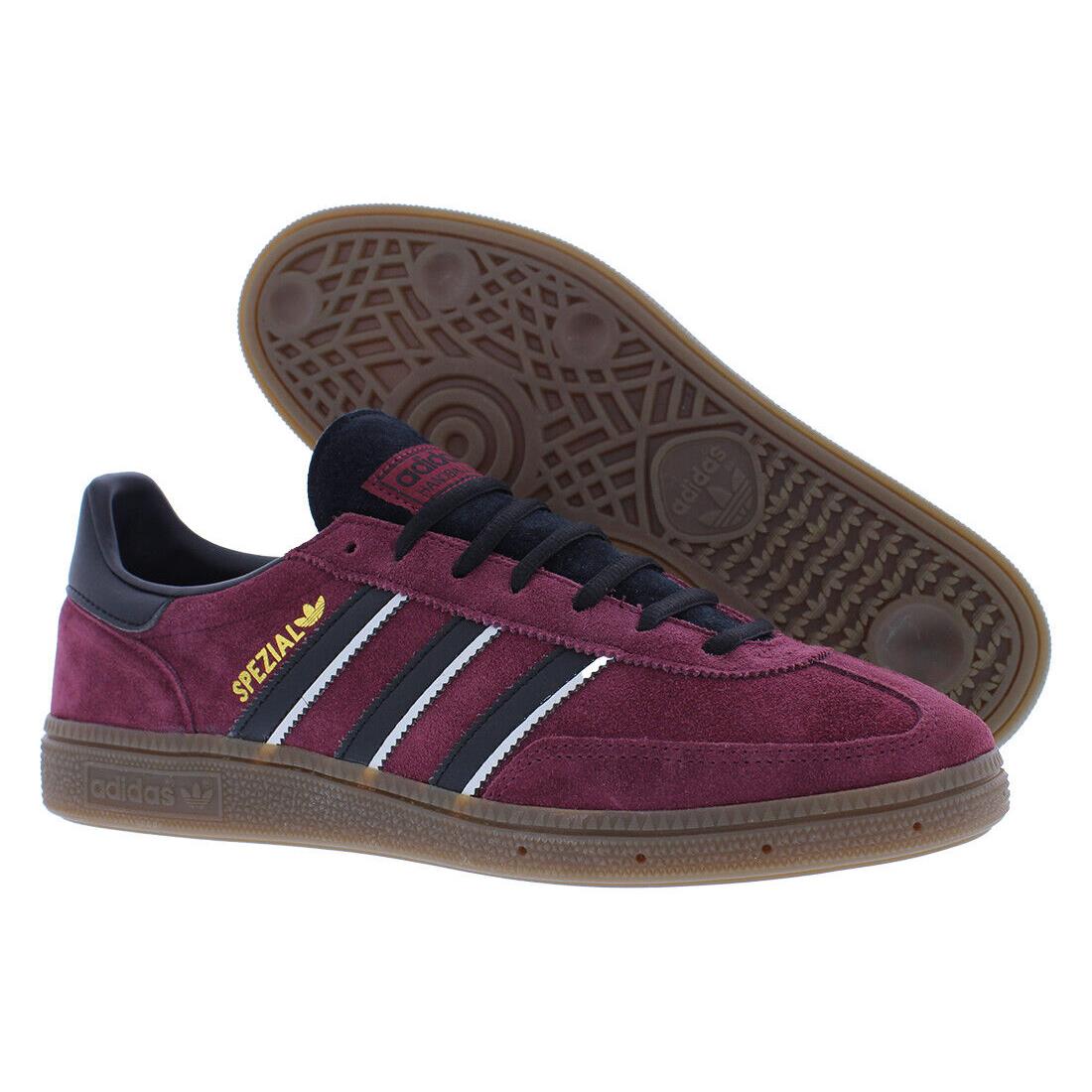 Adidas Handball Spezial Mens Shoes - Maroon/Core Black/Crystal White, Main: Red