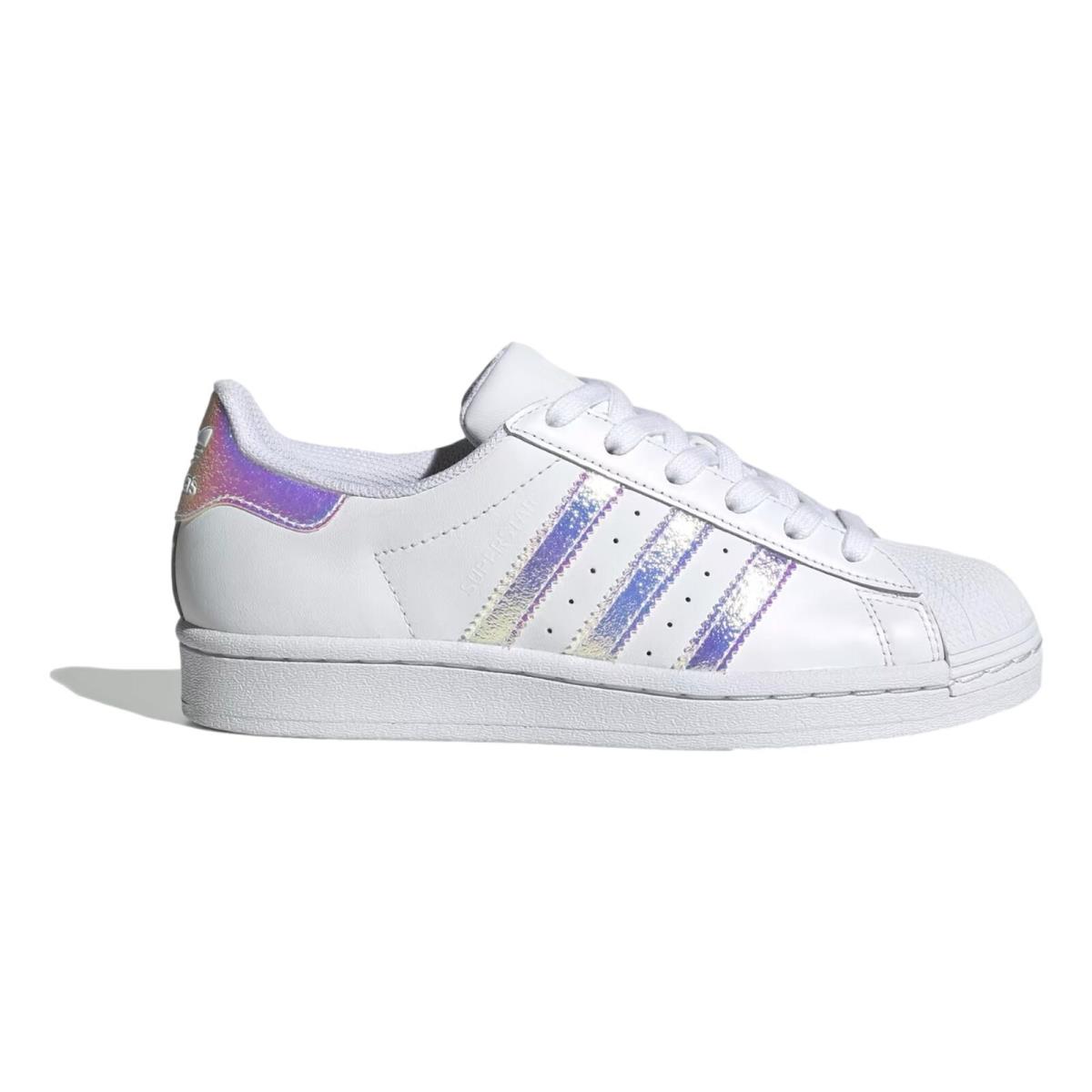 Adidas Superstar J White/white-white FV3139 Grade-school - Multicolor