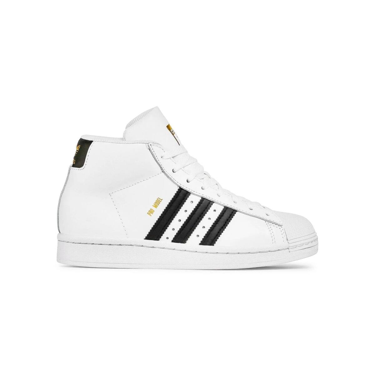 Adidas Pro Model Footwear White/core Black/gold FV5724 Grade-school