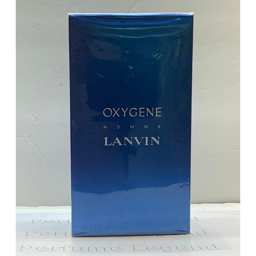 Oxygene BY Lanvin For Men 100ML/ 3.4 Fl.oz Eau DE Toilette .spray