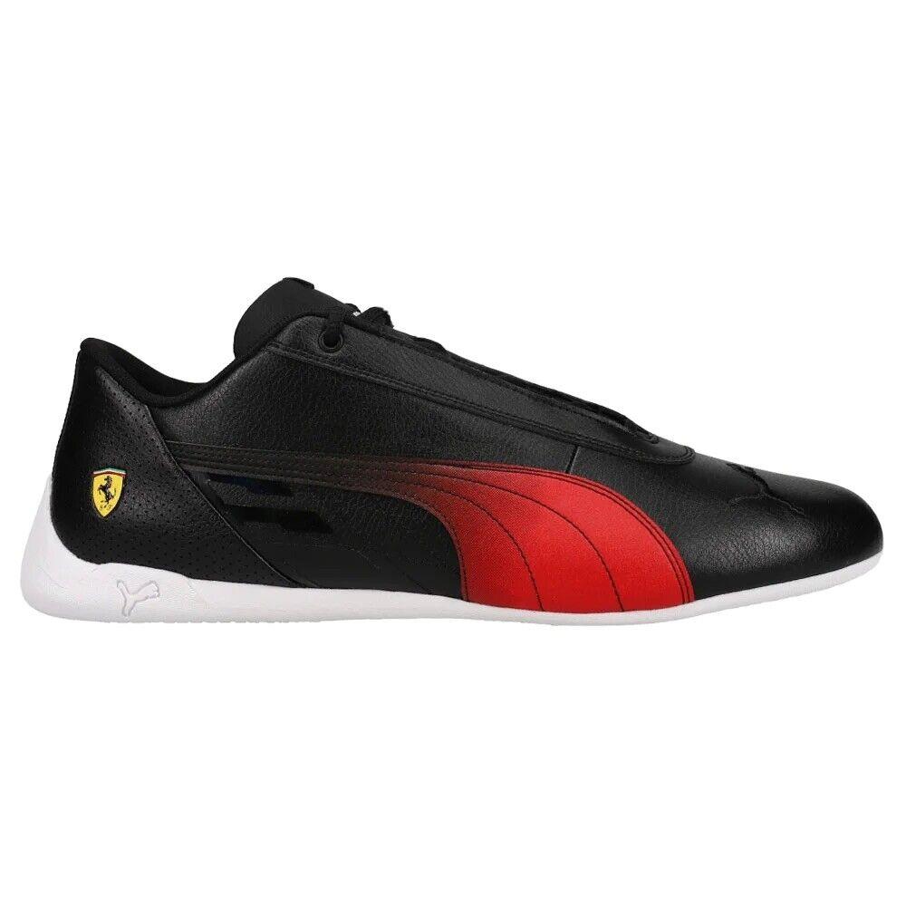 Puma Mens 11.5 Scuderia Ferrari R-cat Motorsport Sneakers Shoes Black/ Red - Black