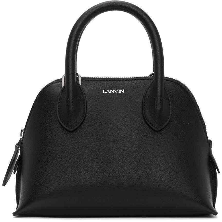 Lanvin Mini Bugatti Bag Black