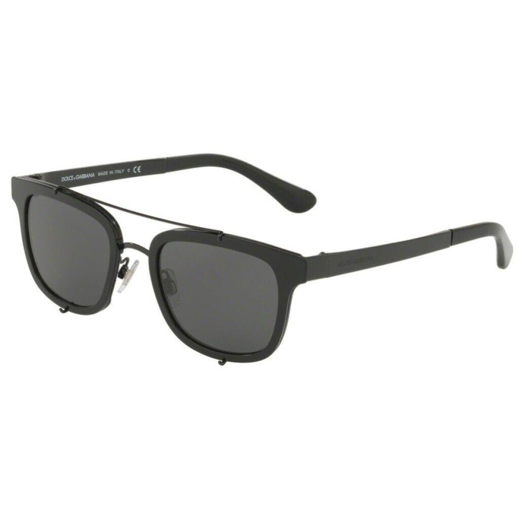 Dolce Gabbana DG2175 501/87 Polished Black Grey 51-21-145