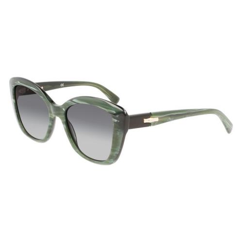 Longchamp LO-714S 307 Green Malachite Sunglasses with Green Gradient Lenses