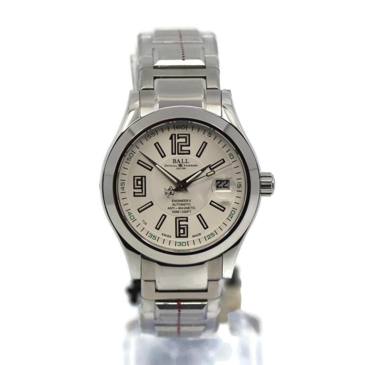 Ball Engineer II Arabic Stainless Steel Watch NM1020C-S4-WHSL