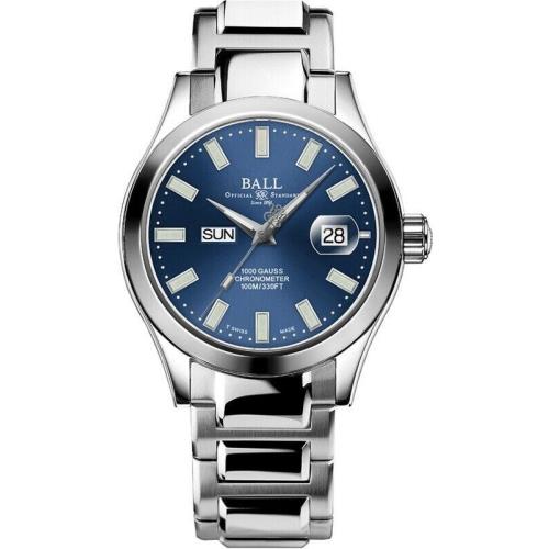 Ball Engineer Iii Marvelight Cosc 40 Day Date Blue Dial NM9036C-S1C-BE