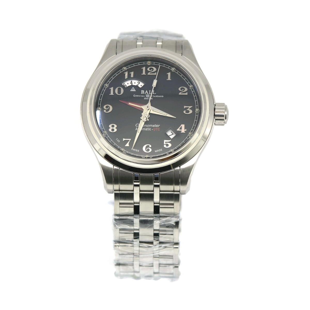 Ball Trainmaster Cleveland Express Stainless Steel Watch GM1020D-SCJ-BK