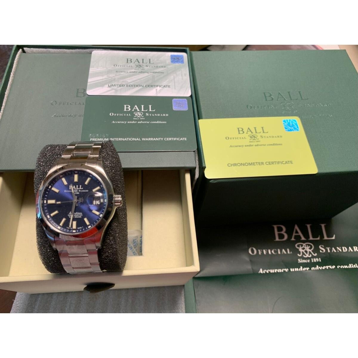 Ball Engineer Master II 40mm Cosc Endurance 1917 NM3000C-S2C Limited ed 1000pcs