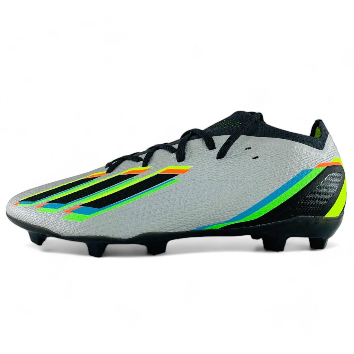 Adidas X Speedportal.2 FG Men`s Soccer Cleats Silver Multicolor Size 12 HR1725