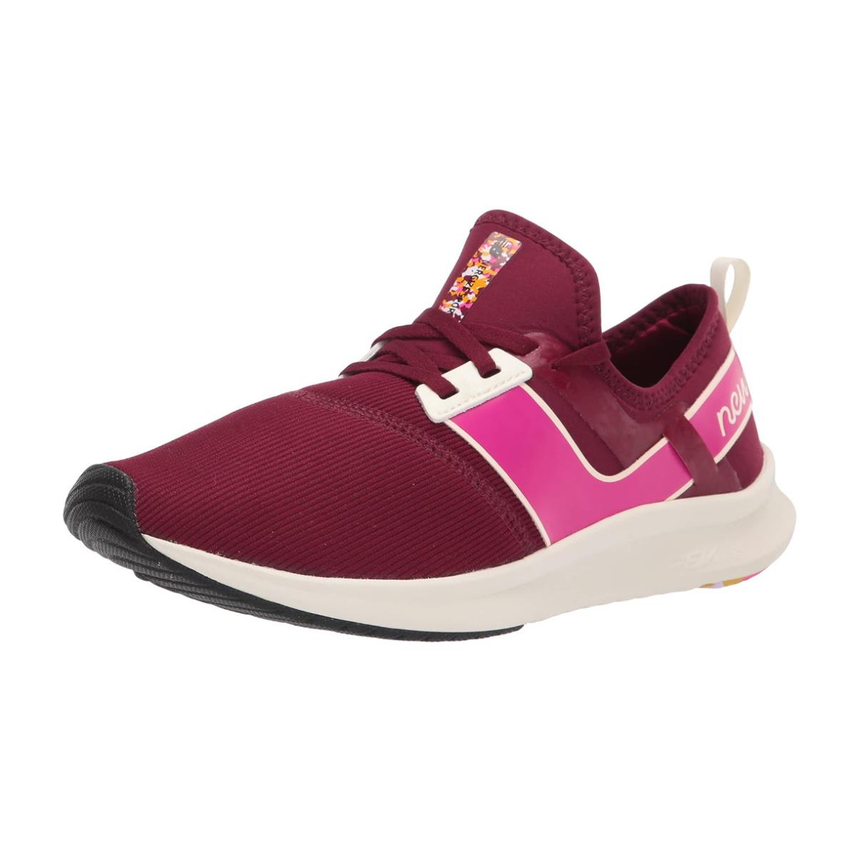 New Balance Women`s Fuelcore Nergize Sport V1 Sneaker Garnet/pink Glo 8