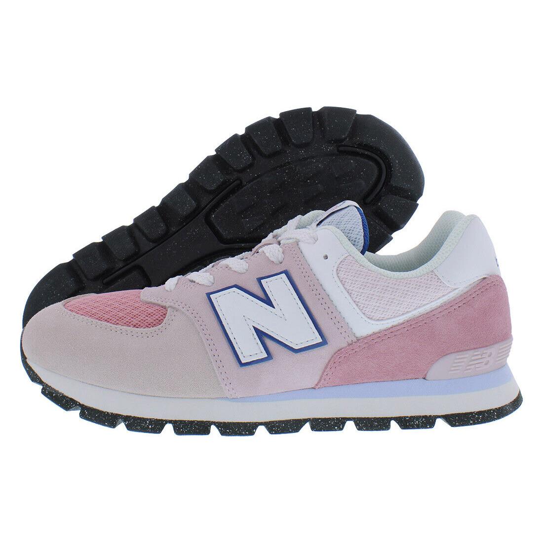 New Balance 574 GS Girls Shoes Size 6.5 Color: Pink/blue