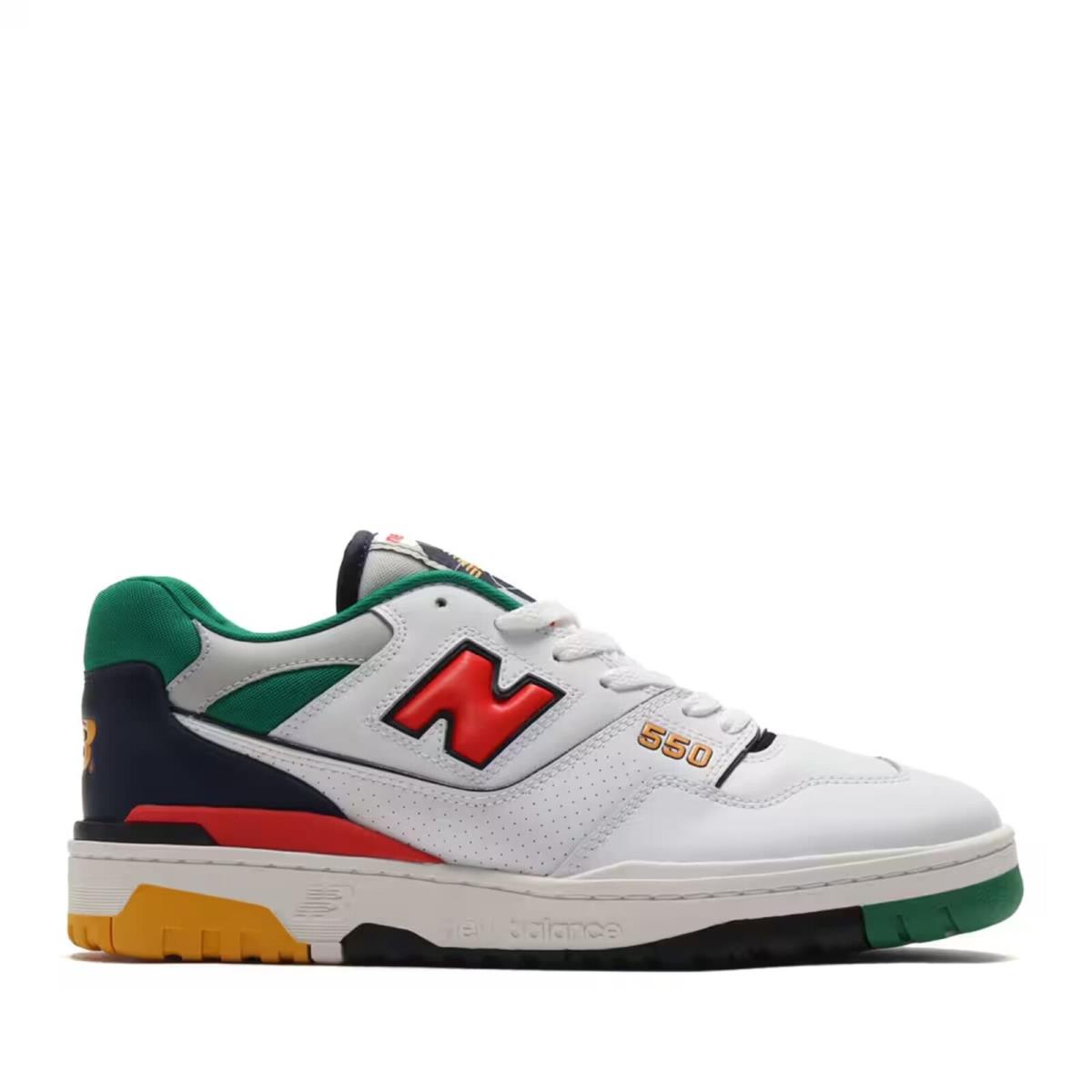 New Balance 550 White/multi Color BB550CL1 Men`s Size 11.5 D