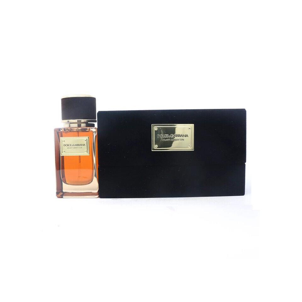 Dolce Gabbana Velvet Amber Sun Edp 1.6 oz Men`s Spray Not