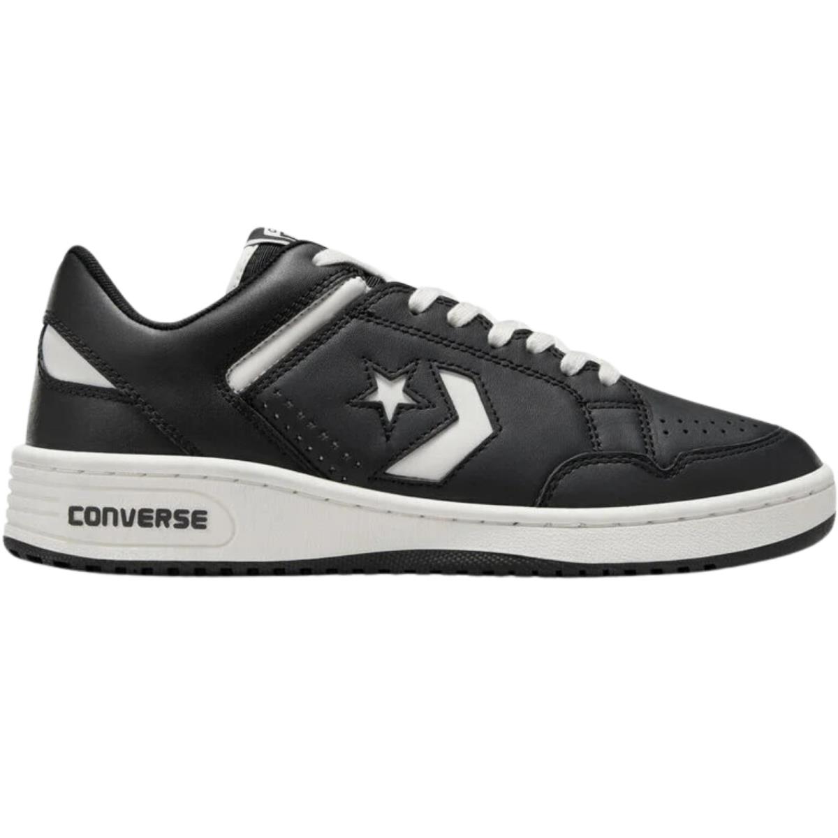 Converse Weapon Low Men`s Casual Shoes All Colors US Sizes 7-14 Black/Black/White