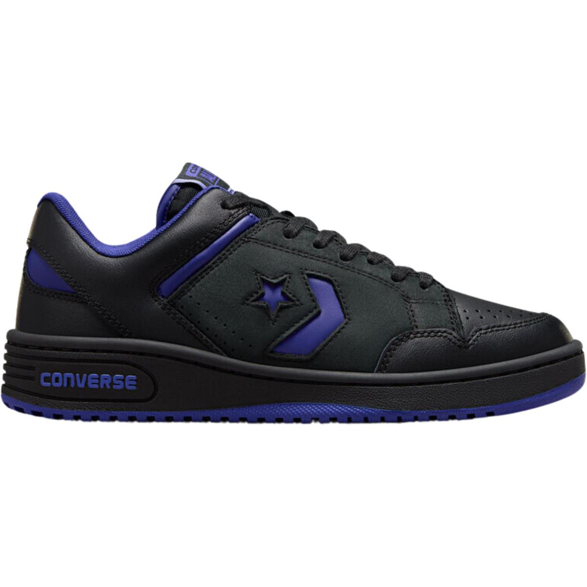 Converse Weapon Low Men`s Casual Shoes All Colors US Sizes 7-14 Black/Night Indigo/Black