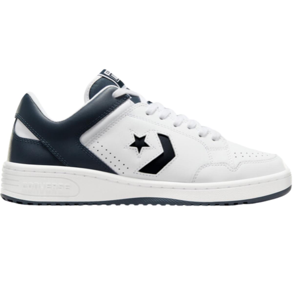 Converse Weapon Low Men`s Casual Shoes All Colors US Sizes 7-14 Navy/White