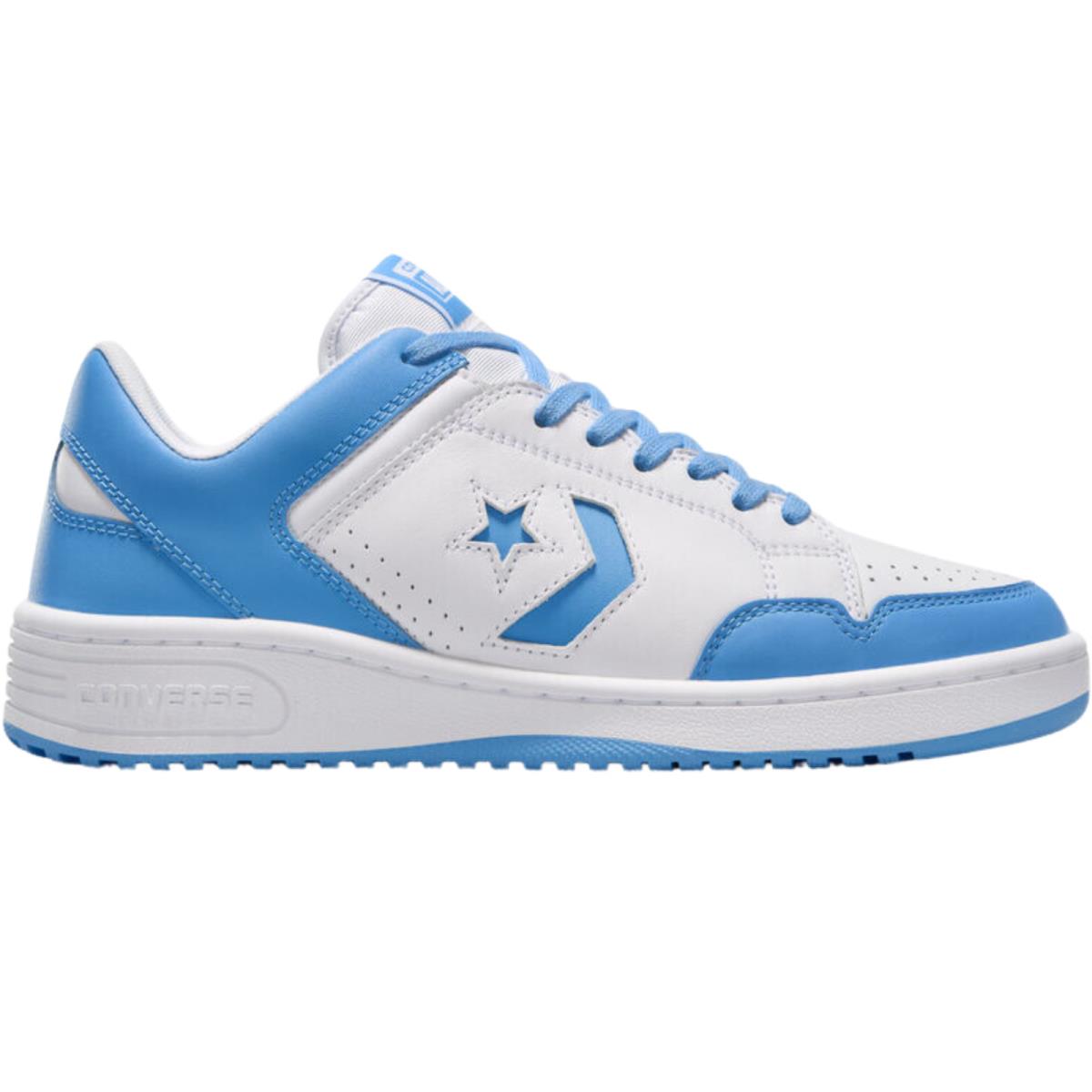 Converse Weapon Low Men`s Casual Shoes All Colors US Sizes 7-14 White/Lt Blue/White