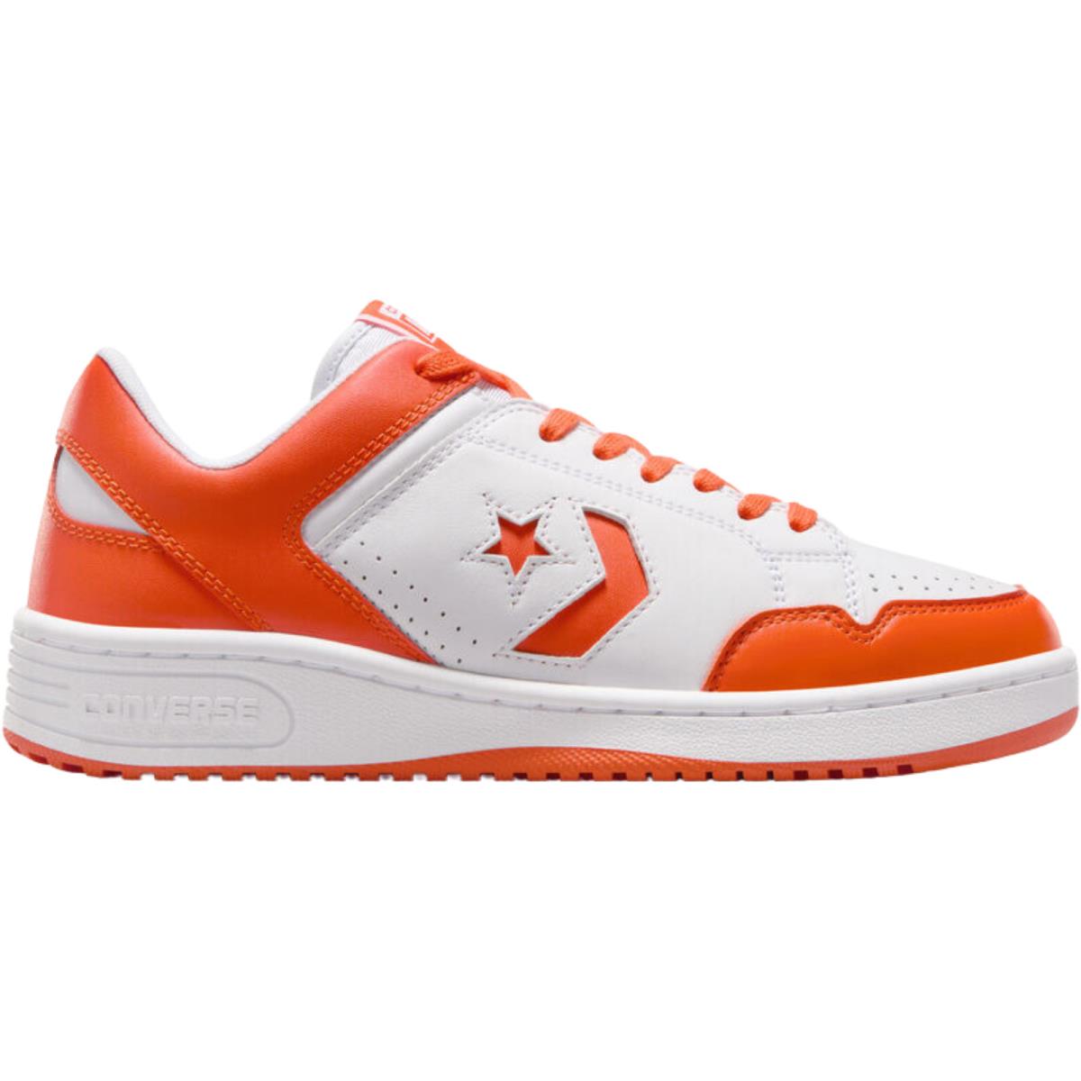 Converse Weapon Low Men`s Casual Shoes All Colors US Sizes 7-14 White/Orange/White