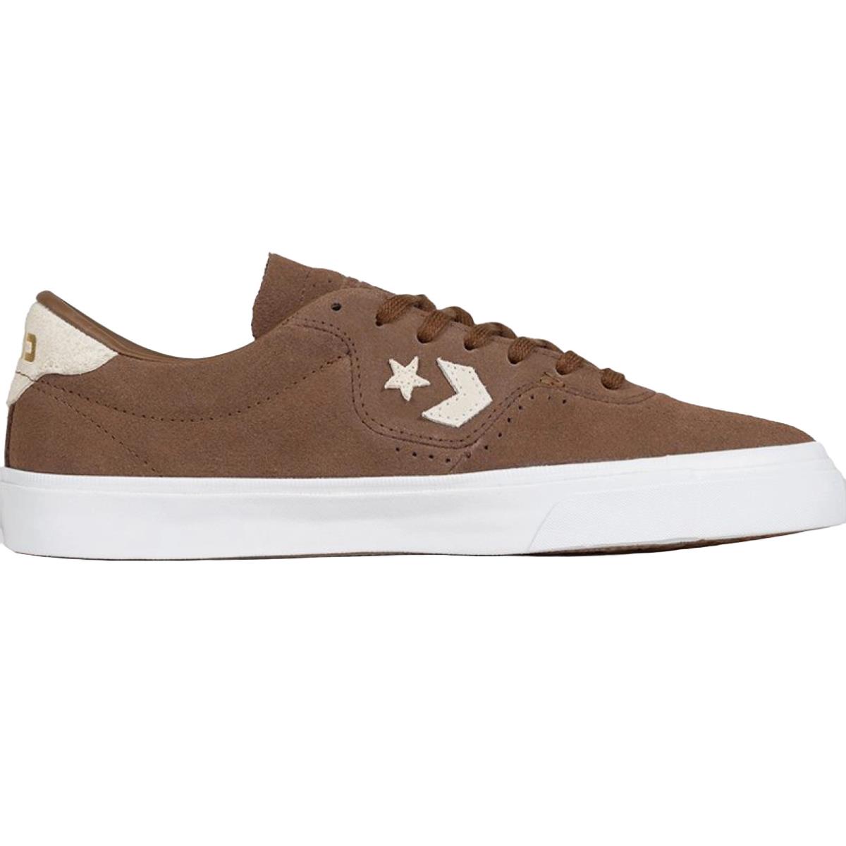 Converse Louie Lopez Suede Low Top Sneakers Brown White