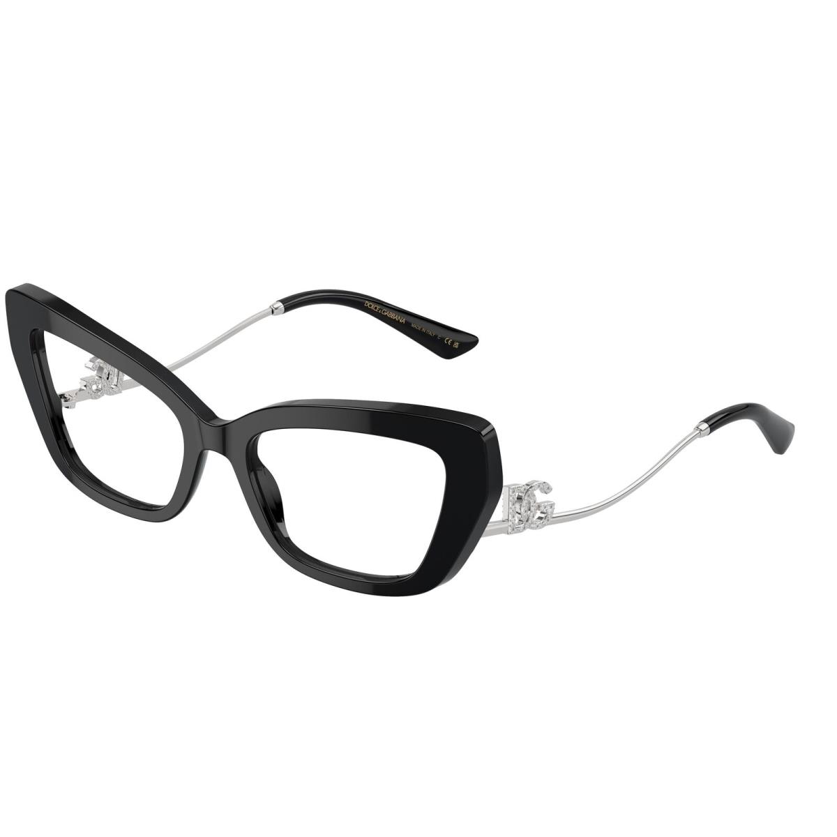 Dolce Gabbana 3391B Eyeglasses 501 Black