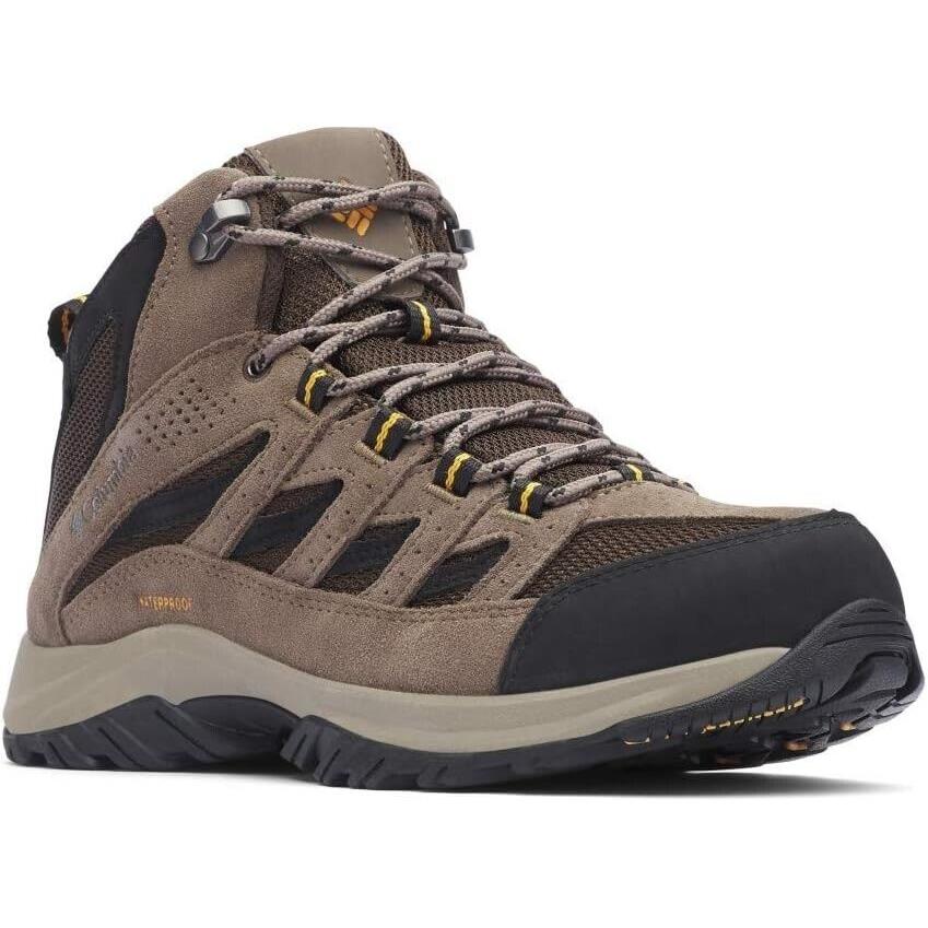 Columbia Crestwood Mid Waterproof Men`s Hiking Shoes - Multicolor