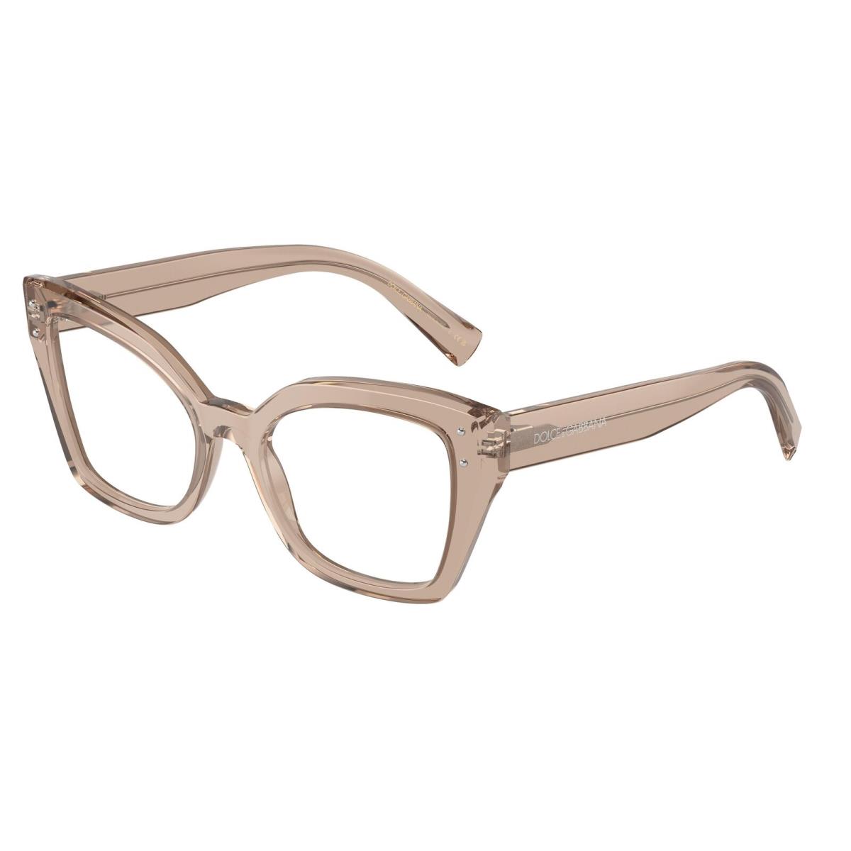 Dolce Gabbana 3386F Eyeglasses 3432 Brown