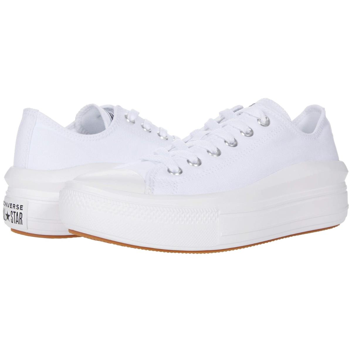 Woman`s Shoes Converse Chuck Taylor All Star Move Lift Low Top Platform