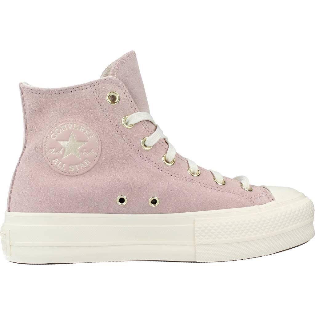 Converse All Star Lift Hi Womens Stone Mauve Platform A03728C