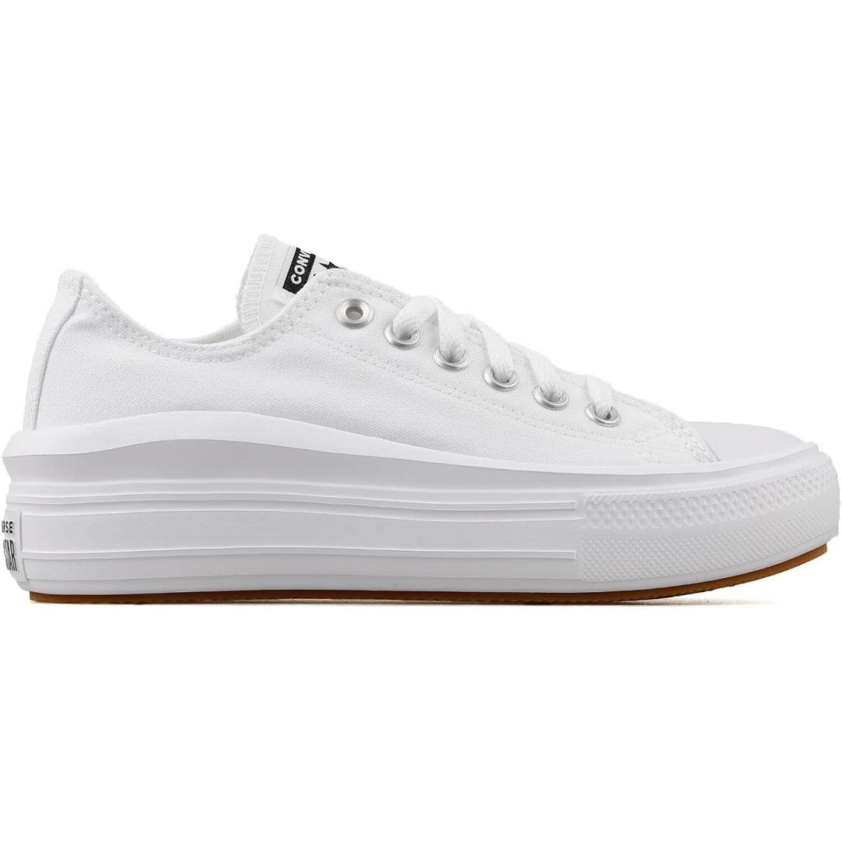 Converse Chuck Taylor All Star Move Low Top Platform Sneakers White/white/white