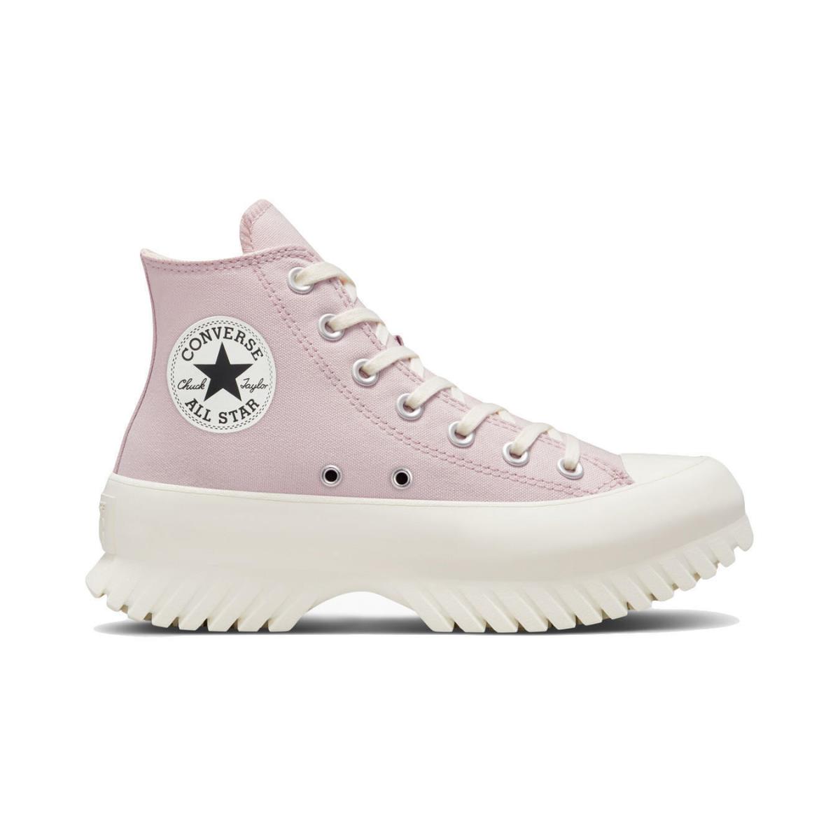 Converse Unisex Ctas Lugged 2.0 Hi Sneaker A02424C Barely Rose/black/egret